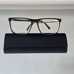 Warby Parker Fletcher W 719 Eyeglasses Frames Black Full Rim Square 57-17-145